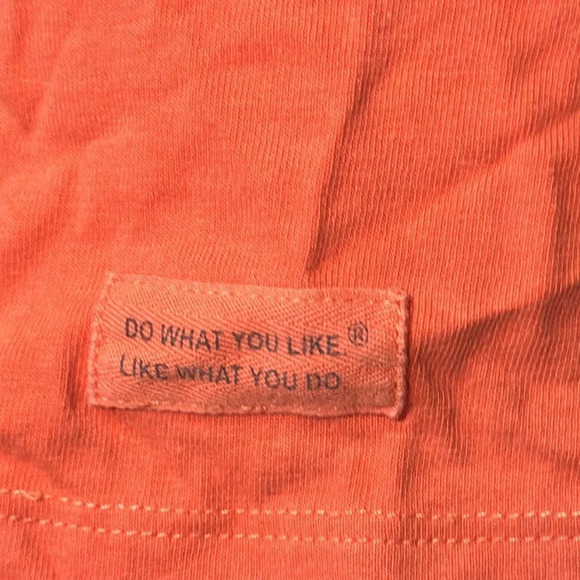 orange womens Life Is Good sole sisters tshirt size small - Picture 4 of 6